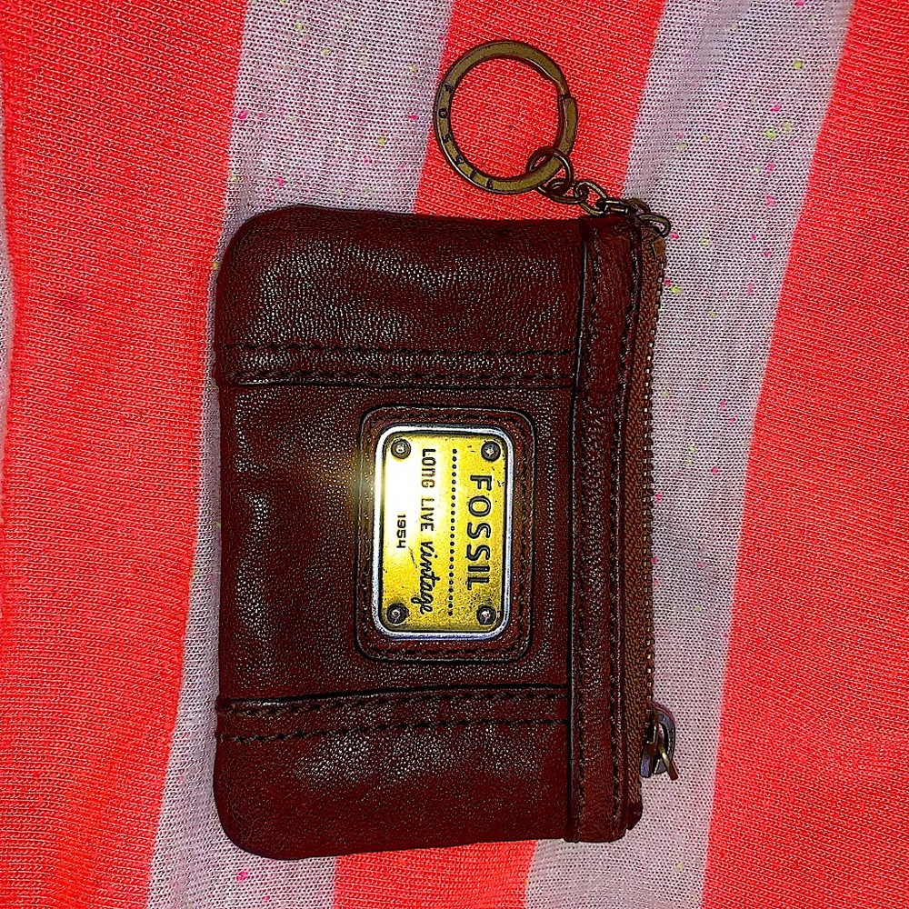 Fossil change purse/ID wallet